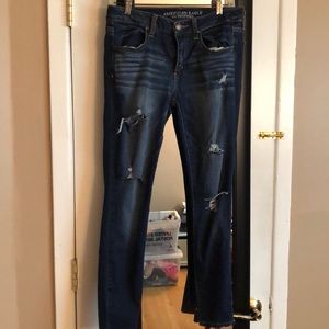 American Eagle Distressed Jegging